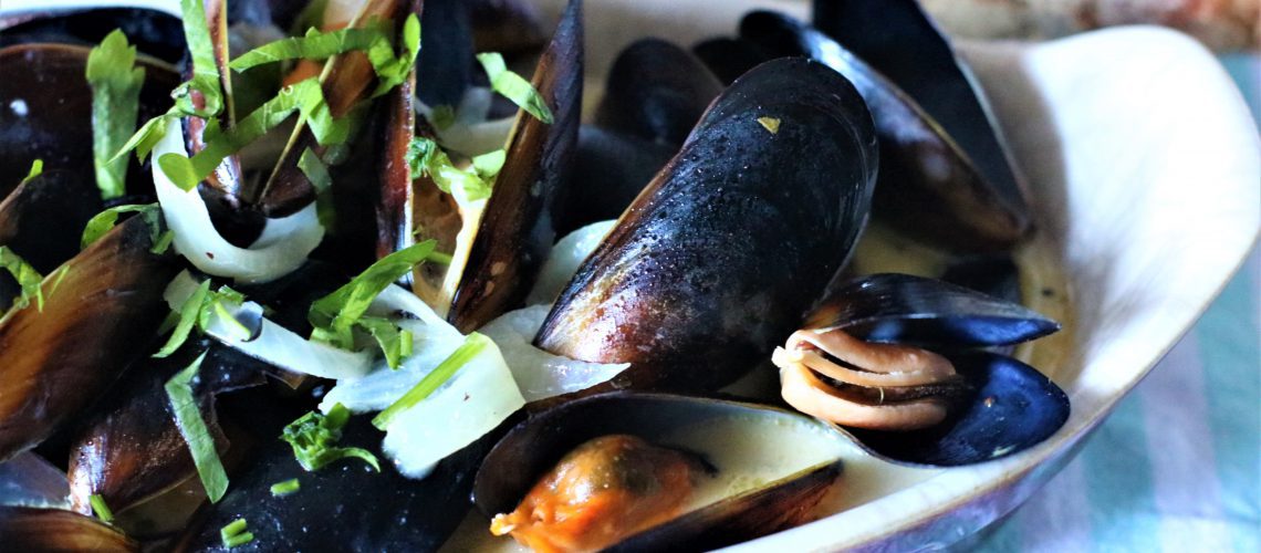 Moules à la créme