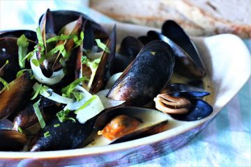 Moules à la créme