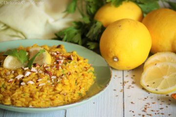 Risotto al limone