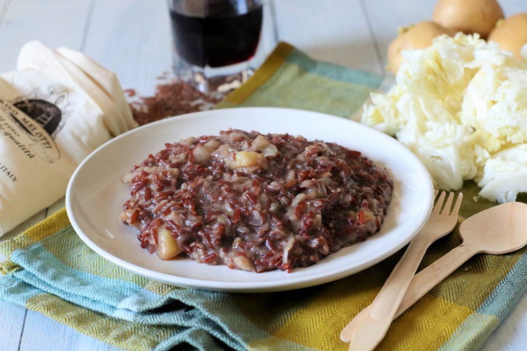 Risotto verza e patate 