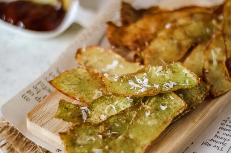 Bucce di patate fritte