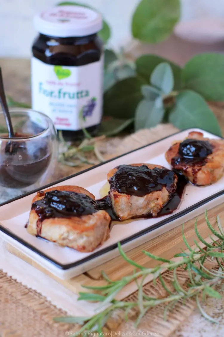 Filetto di maiale in salsa agrodolce
