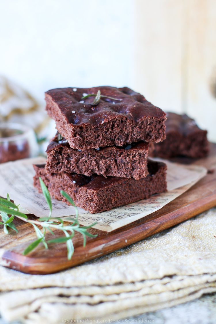 Focaccia al cacao