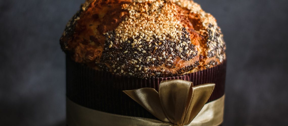 Panettone salato senza lievitazione