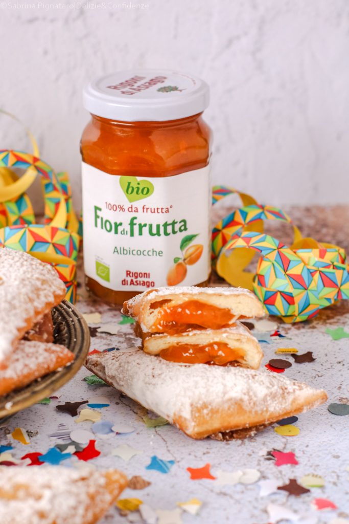 Involtini di mela e Fiordifrutta Albicocche - Delizie & Confidenze