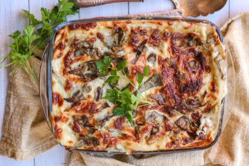 Lasagne ai carciofi