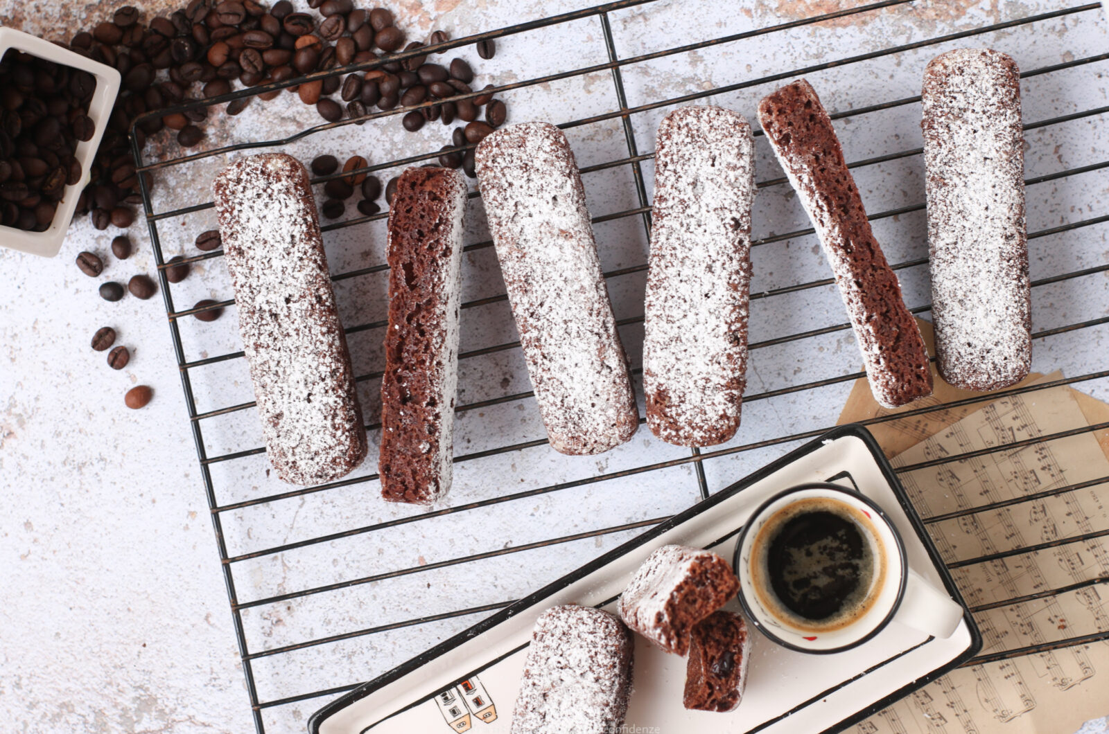 Biscotti morbidi al caffè 